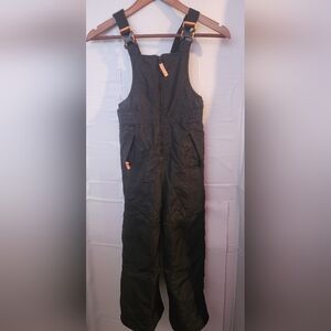 Champion Black Bib Overall Ski Suit Size  Xs 4-5 Pre-owened